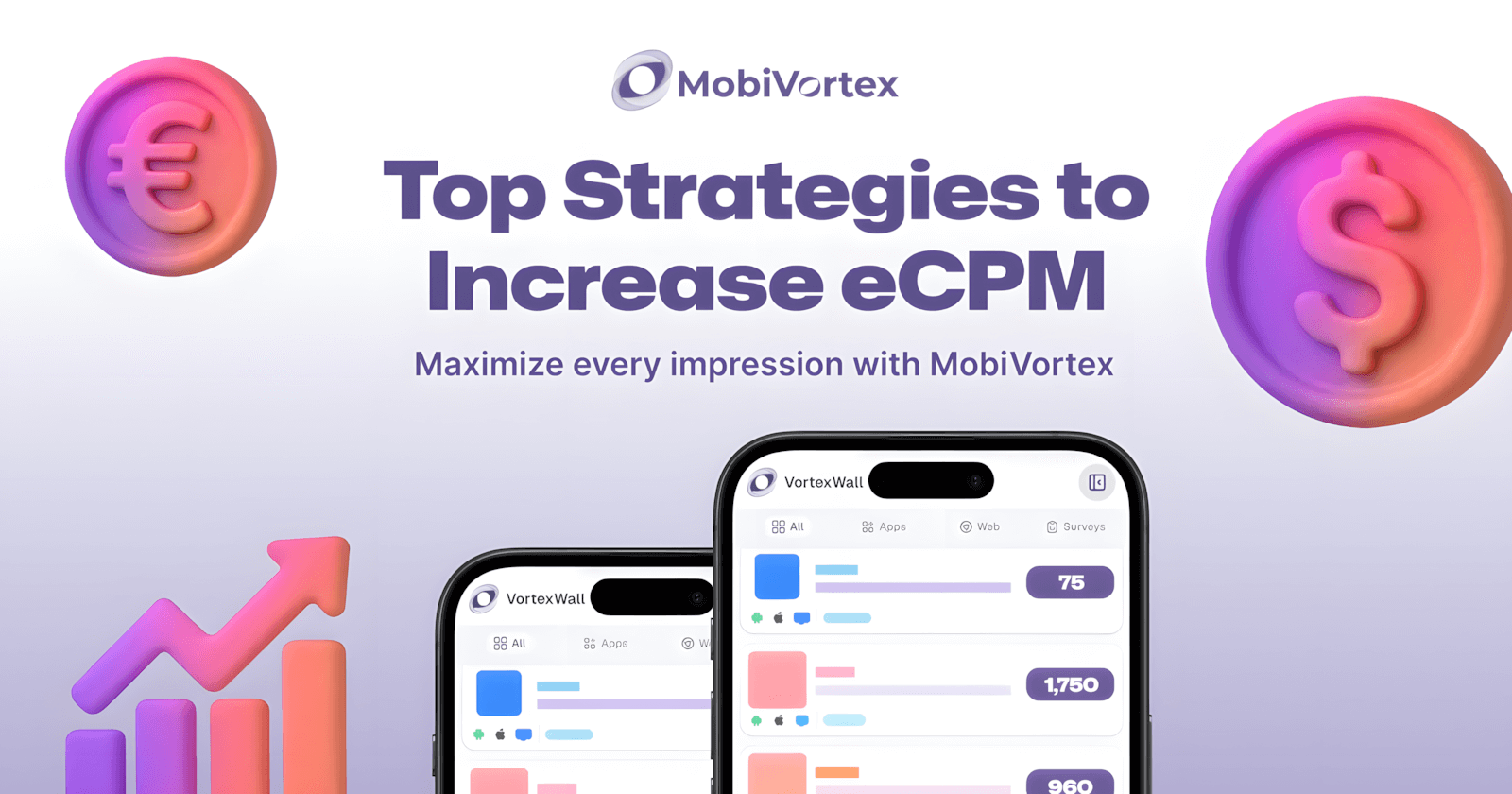 Featured image for Top Strategies to Increase eCPM Using MobiVortex